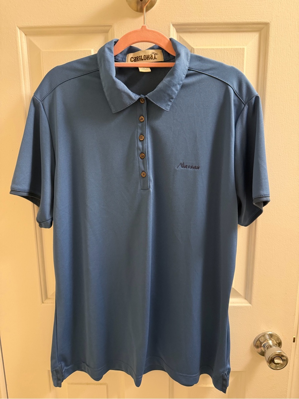 Cariloha Women’s Blue Polo Shirt